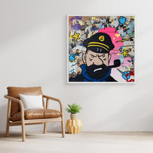 Charger l'image dans la galerie, Capitaine face reproduction officielle sur toile
