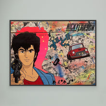 Charger l'image dans la galerie, Nicky Larson reproduction officielle sur toile de l'œuvre de Vincent STREIFF