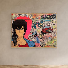 Charger l'image dans la galerie, Nicky Larson reproduction officielle sur toile de l'œuvre de Vincent STREIFF
