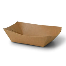 Charger l'image dans la galerie, Barquette carton « bateau » pour amuse-bouches 400 ml (carton de 1000 pièces)