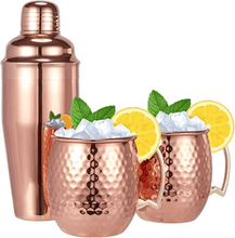 Charger l&#39;image dans la galerie, Shaker à cocktail en inox 550ml couleur cuivre - Novela