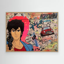 Charger l'image dans la galerie, Nicky Larson reproduction officielle sur toile de l'œuvre de Vincent STREIFF