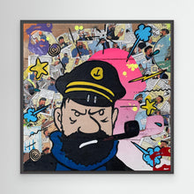 Charger l'image dans la galerie, Capitaine face reproduction officielle sur toile