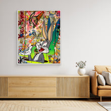 Load image into Gallery viewer, Bugs Bunny Reproduction officielle sur toile