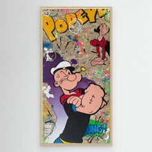 Charger l'image dans la galerie, Popeye &amp; Olive Pop Art impression de l'œuvre originale de Vincent STREIFF