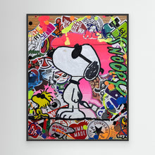Charger l'image dans la galerie, Snoopy reproduction officielle sur toile