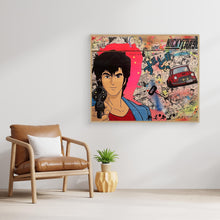 Charger l'image dans la galerie, Nicky Larson reproduction officielle sur toile de l'œuvre de Vincent STREIFF