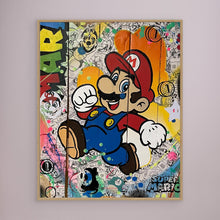 Load image into Gallery viewer, Mario Reproduction officielle sur toile