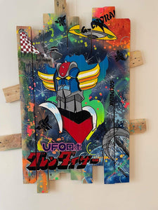 Tableau Pop Art GOLDORAK - Novela Global