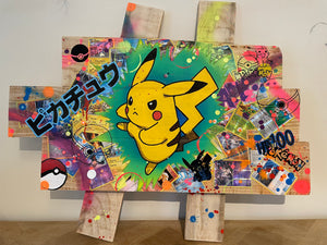 Tableau Pop ART POKEMON PIKACHU - Novela Global