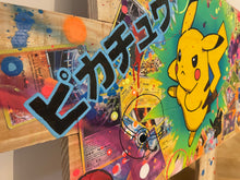 Charger l&#39;image dans la galerie, Tableau Pop ART POKEMON PIKACHU - Novela Global