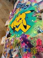 Charger l&#39;image dans la galerie, Tableau Pop ART POKEMON PIKACHU - Novela Global