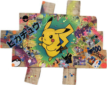Charger l&#39;image dans la galerie, Tableau Pop ART POKEMON PIKACHU - Novela Global