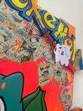 Charger l&#39;image dans la galerie, Tableau Pop Art Bulbizzare sur bois de palette signé Vincent STREIFF®
