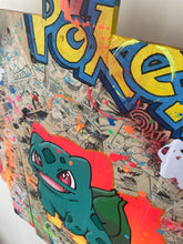 Charger l&#39;image dans la galerie, Tableau Pop Art Bulbizzare sur bois de palette signé Vincent STREIFF®