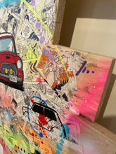 Charger l&#39;image dans la galerie, Tableau Pop Art Nicky Larson City Hunter sur bois de palette signé Vincent STREIFF®