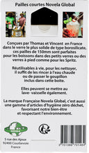 Charger l&#39;image dans la galerie, Paille maître verrier| Lot de 5 + 1 goupillon | courte