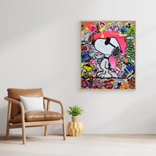 Charger l'image dans la galerie, Snoopy reproduction officielle sur toile