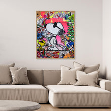Charger l'image dans la galerie, Snoopy reproduction officielle sur toile