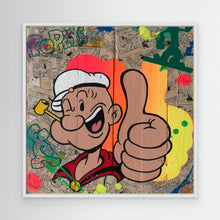 Charger l'image dans la galerie, Popeye reproduction officielle sur toile