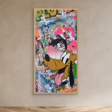 Charger l'image dans la galerie, Pluto reproduction officielle sur toile de l'œuvre de Vincent STREIFF