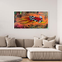 Charger l'image dans la galerie, Woody Woodpecke reproduction officielle sur toile de l'œuvre de Vincent STREIFF