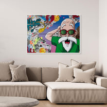 Charger l'image dans la galerie, Tortue Géniale reproduction officielle sur toile de l'œuvre de Vincent STREIFF