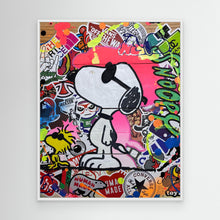 Charger l'image dans la galerie, Snoopy reproduction officielle sur toile
