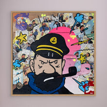Charger l'image dans la galerie, Capitaine face reproduction officielle sur toile