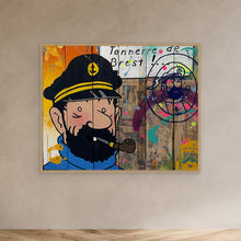 Charger l'image dans la galerie, Capitaine Tonnerre reproduction officielle sur toile