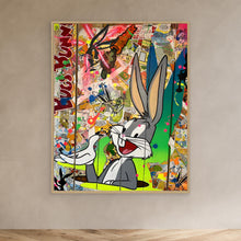Load image into Gallery viewer, Bugs Bunny Reproduction officielle sur toile