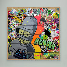 Charger l'image dans la galerie, Bender reproduction officielle sur toile