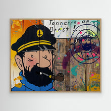 Charger l'image dans la galerie, Capitaine Tonnerre reproduction officielle sur toile