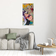 Charger l'image dans la galerie, Popeye &amp; Olive Pop Art impression de l'œuvre originale de Vincent STREIFF