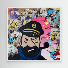 Charger l'image dans la galerie, Capitaine face reproduction officielle sur toile