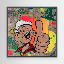 Charger l'image dans la galerie, Popeye reproduction officielle sur toile