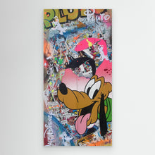 Charger l'image dans la galerie, Pluto reproduction officielle sur toile de l'œuvre de Vincent STREIFF