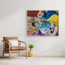 Charger l'image dans la galerie, Falbala reproduction officielle sur toile de l'œuvre de Vincent STREIFF