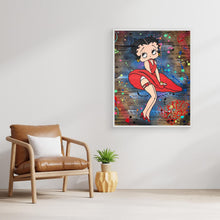 Charger l'image dans la galerie, Betty Boop Rouge impression de l'œuvre originale de Vincent STREIFF