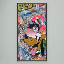 Charger l'image dans la galerie, Pluto reproduction officielle sur toile de l'œuvre de Vincent STREIFF