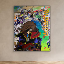 Charger l'image dans la galerie, Albator reproduction officielle sur toile