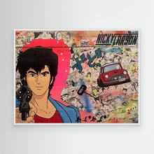 Charger l'image dans la galerie, Nicky Larson reproduction officielle sur toile de l'œuvre de Vincent STREIFF