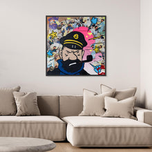 Charger l'image dans la galerie, Capitaine face reproduction officielle sur toile