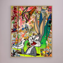 Load image into Gallery viewer, Bugs Bunny Reproduction officielle sur toile
