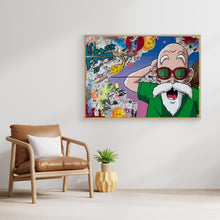 Charger l'image dans la galerie, Tortue Géniale reproduction officielle sur toile de l'œuvre de Vincent STREIFF