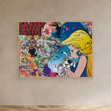 Charger l'image dans la galerie, Falbala reproduction officielle sur toile de l'œuvre de Vincent STREIFF