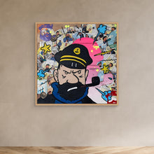 Charger l'image dans la galerie, Capitaine face reproduction officielle sur toile