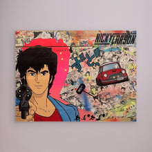 Charger l'image dans la galerie, Nicky Larson reproduction officielle sur toile de l'œuvre de Vincent STREIFF
