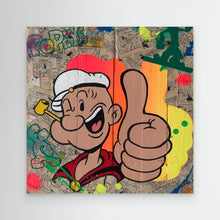Charger l'image dans la galerie, Popeye reproduction officielle sur toile