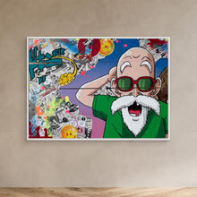 Charger l'image dans la galerie, Tortue Géniale reproduction officielle sur toile de l'œuvre de Vincent STREIFF